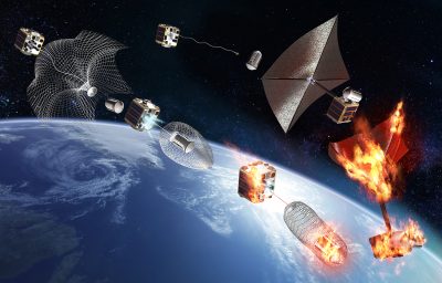 Science & Vie Comment ramasser les débris satélisés