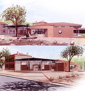 Projet d'archi MJC en banlieue Toulousaine