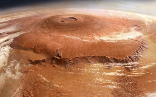 Survol virtuel d'Olympus Mons
